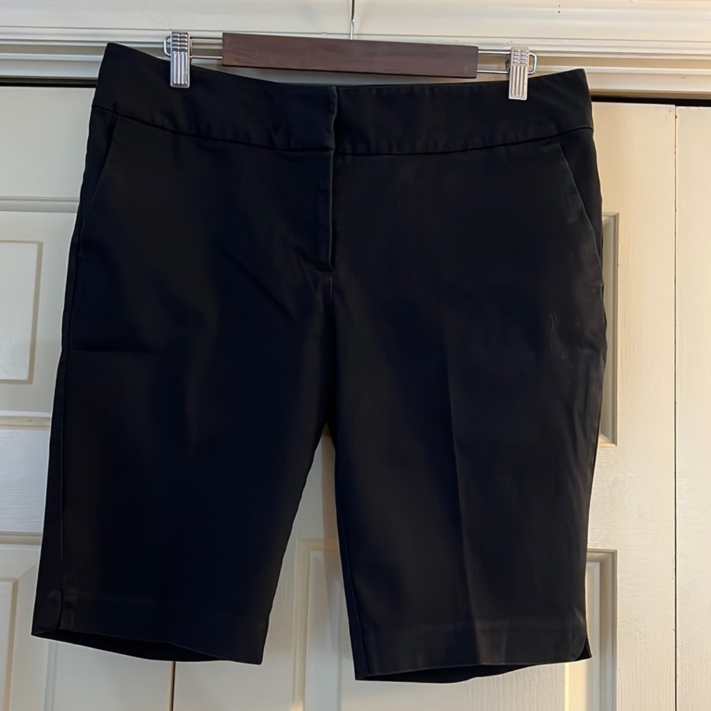 attention slim fit shorts Black 11” inseam 4 pockets stretchy good condition